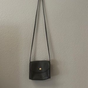 Vintage black Coach Cross body